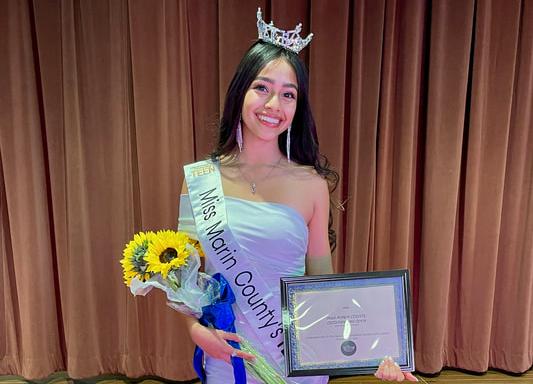 Alvarenga wins Miss Marin Teen