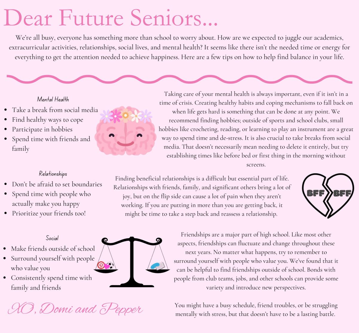 Dear future seniors…