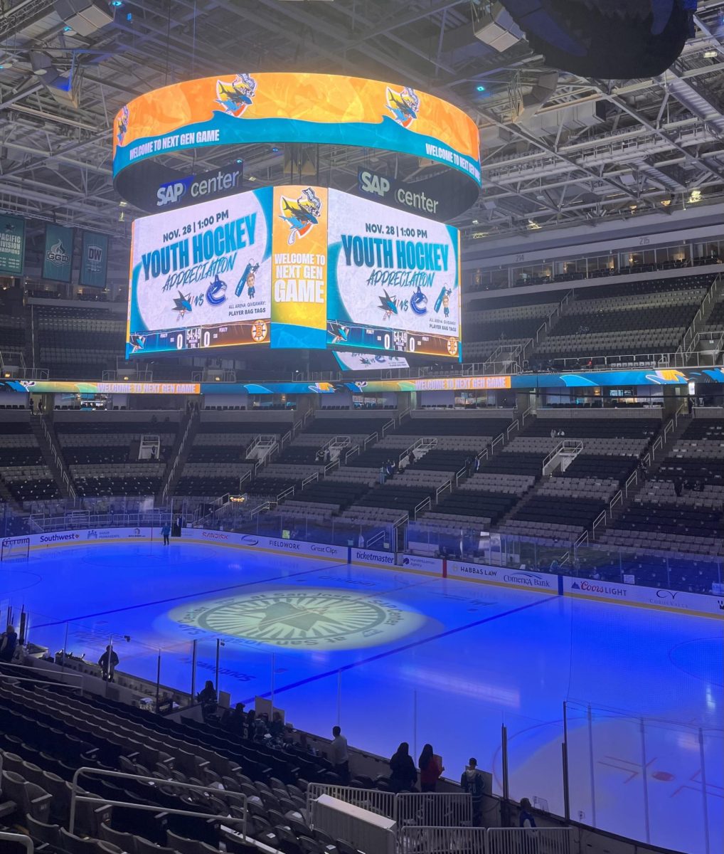 The SAP Center, nicknamed the Shark Tank.