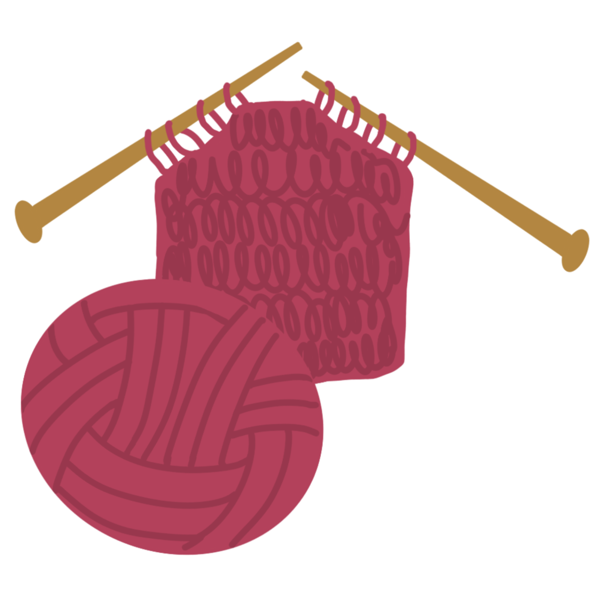 Knitting is one of the many analog hobbies that has seen a resurgence in popularity. 